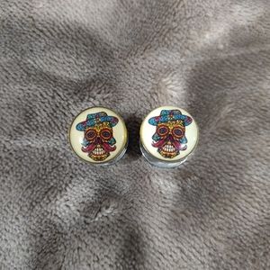 Dia De Los Muertos Plugs Size 00